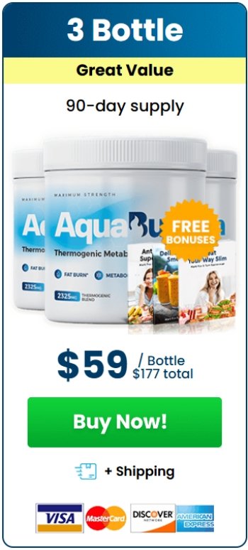 AquarBurn Buy 3 Bottles